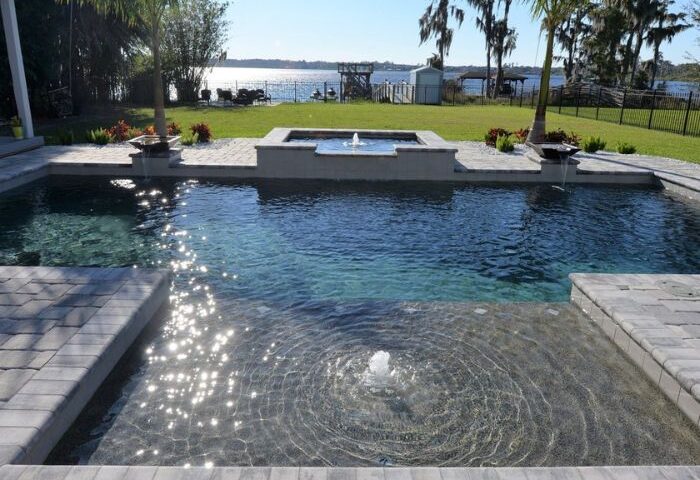 pool with view