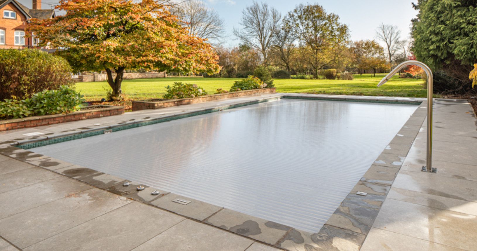 A Spectacular GRP Tiled Swimming Pool Construction Project 24
