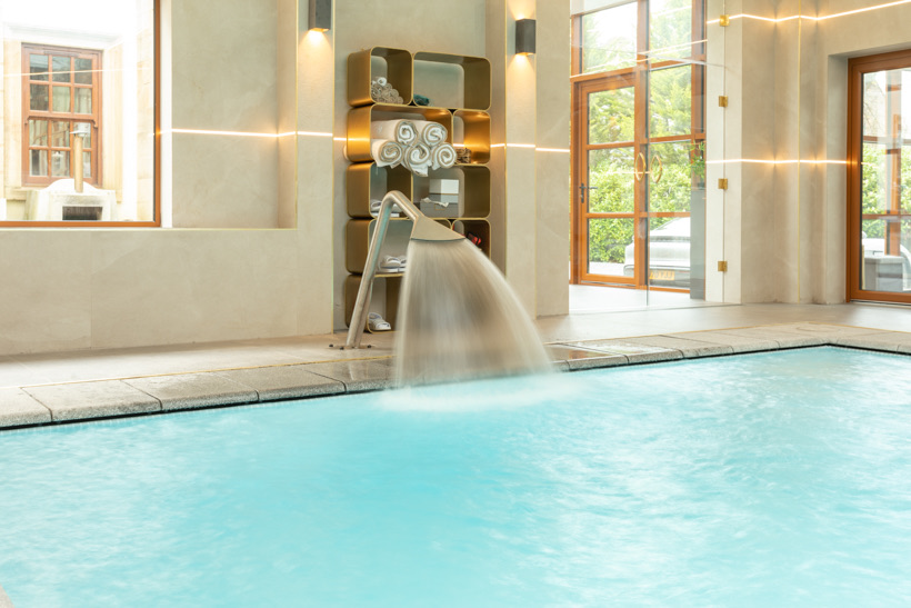 Indoor Bluespring pool for swim school use