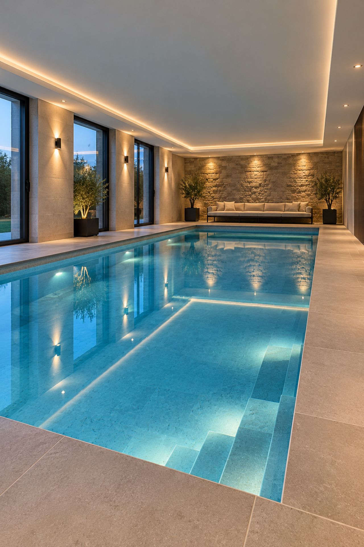 Polypool insulated swimming pool