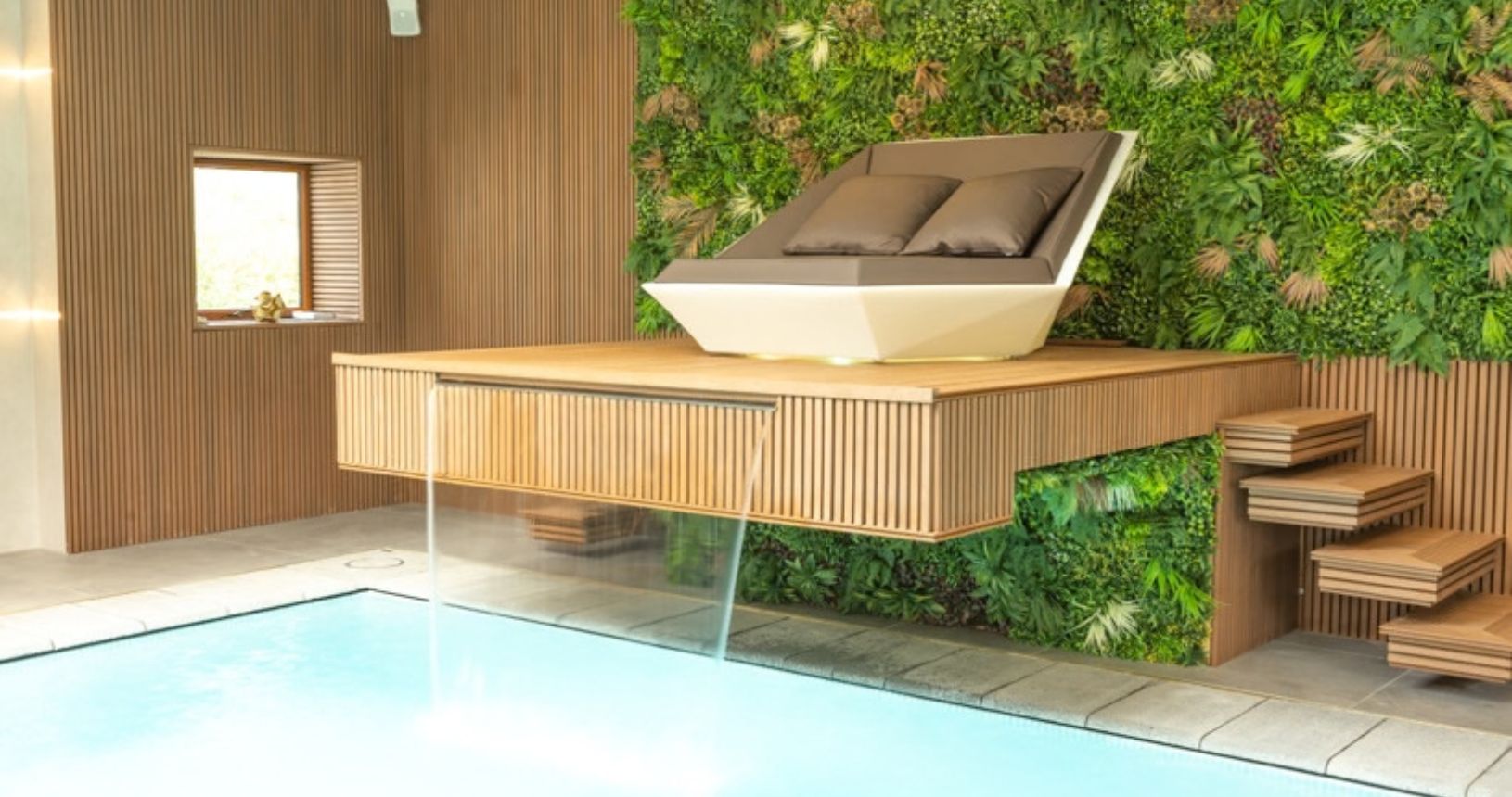 Swimming pool installation by Crystal Leisure